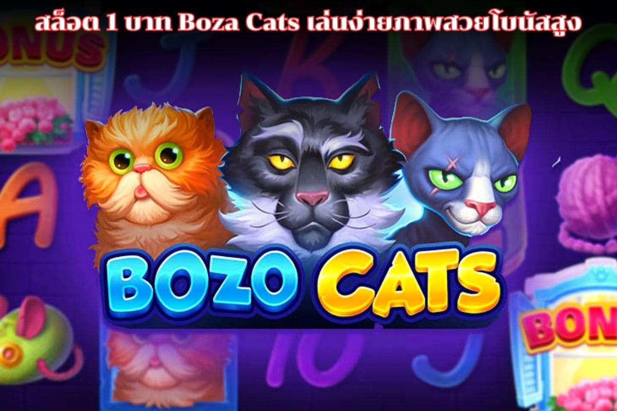 สล็อต 1 บาท Boza Cats
